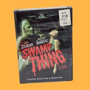 New Sealed Vintage Horror Sci-Fi Collectible DVD Swamp Thing - A Wes Crave Film